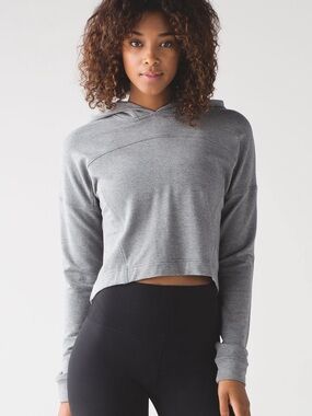 Lululemon Gray ceremony pullover Sweatshirt ~8